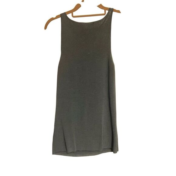 White House Black Market Tank Top Womens Small Black Crochet Soutache Trim NWT - Picture 2 of 7